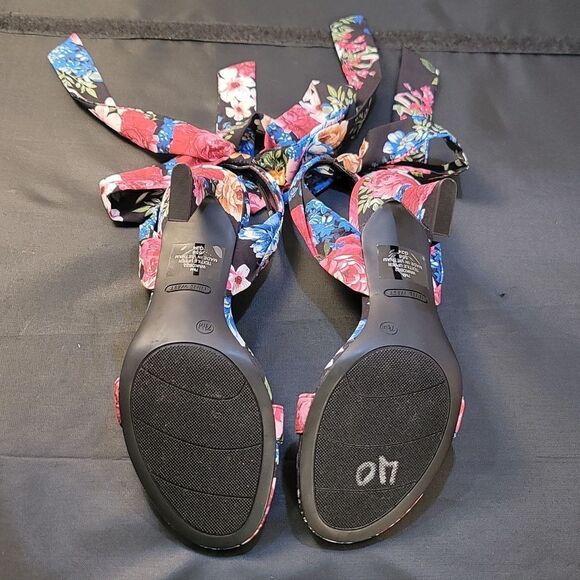 BRAND NEW NINE WEST KOBS ANKLE BOWNOT TIE SANDAL (WOMEN) - Picture 9 of 16